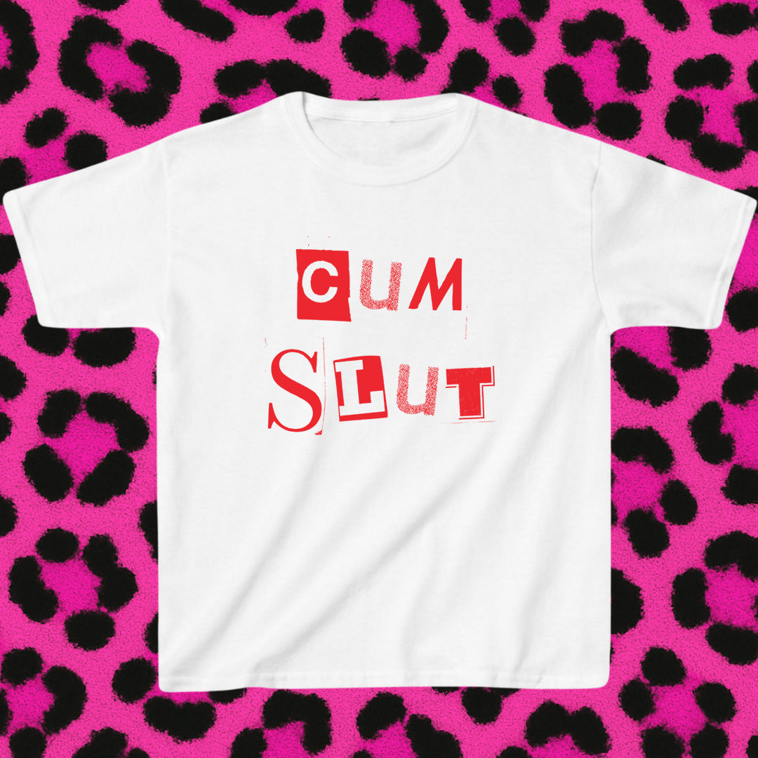 Cum sl*t graphic