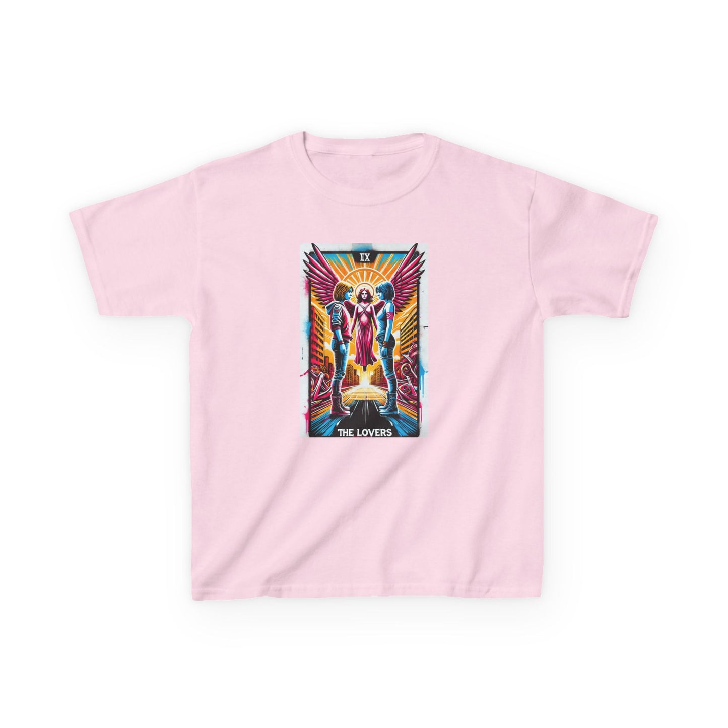 Tarot the lovers futuristic