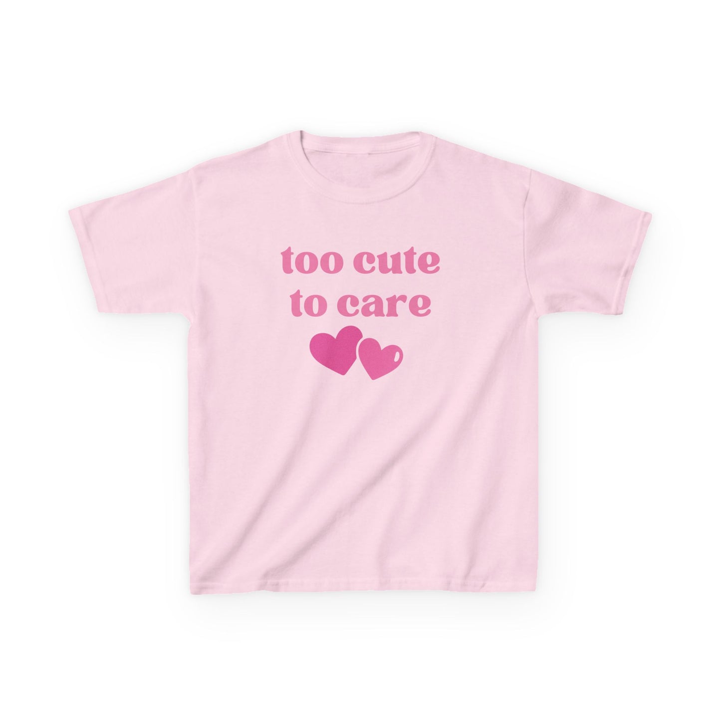 too cute to care graphic