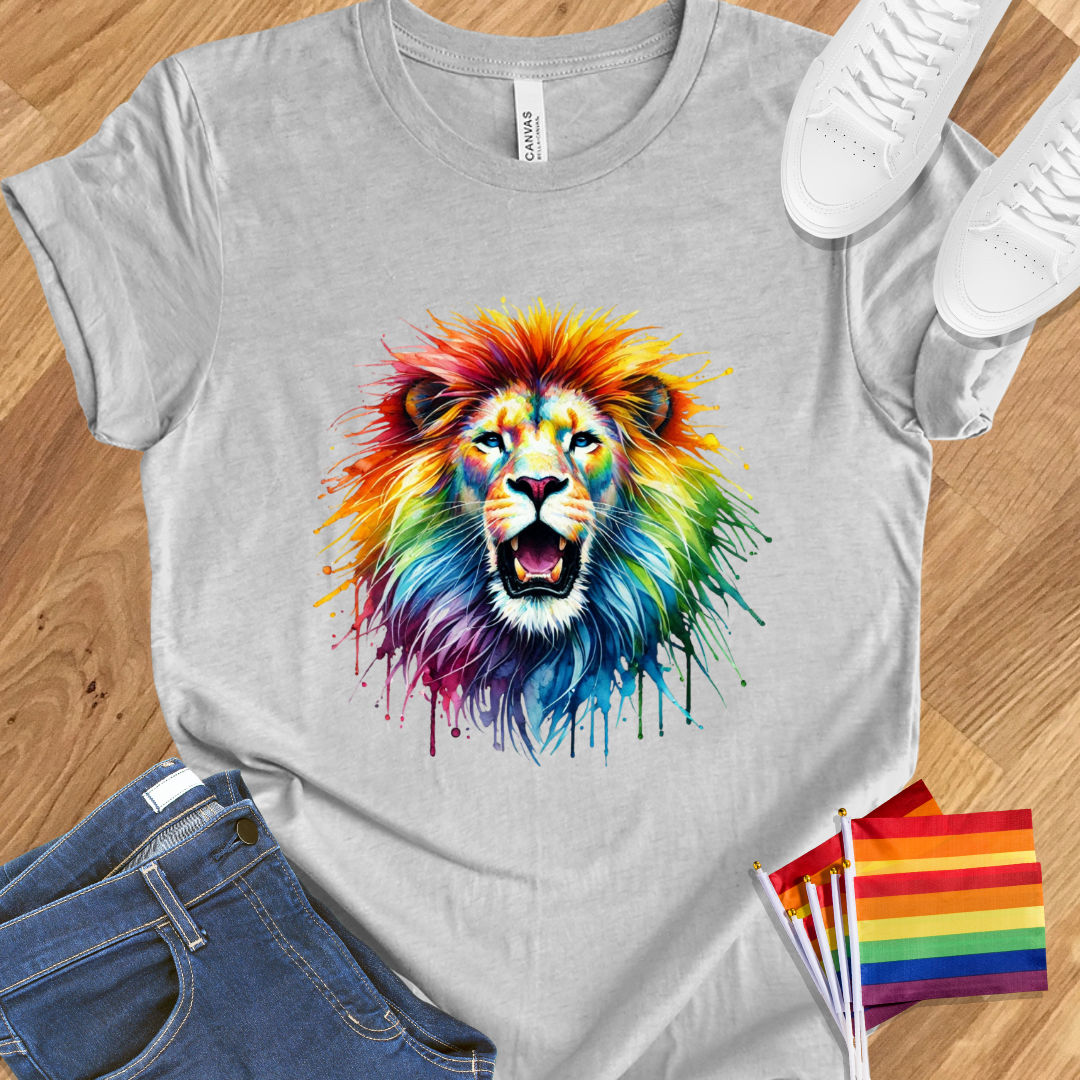 Big Rainbow lion pride