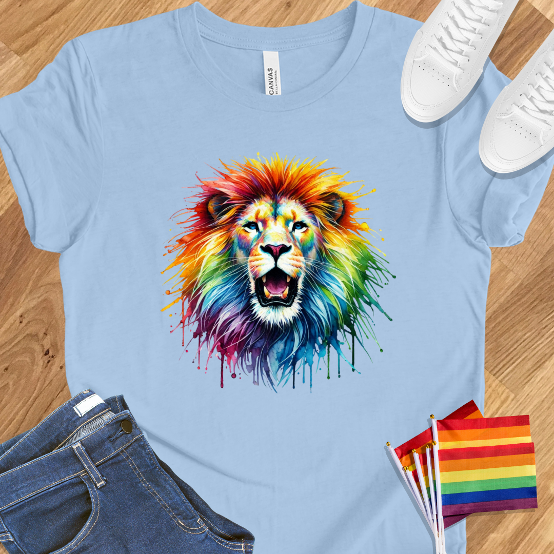 Big Rainbow lion pride