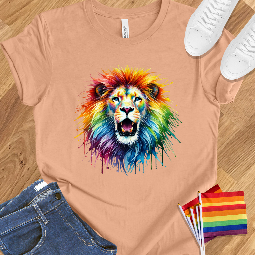 Big Rainbow lion pride