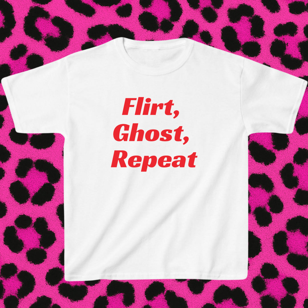 Flirt, ghost, repeat text