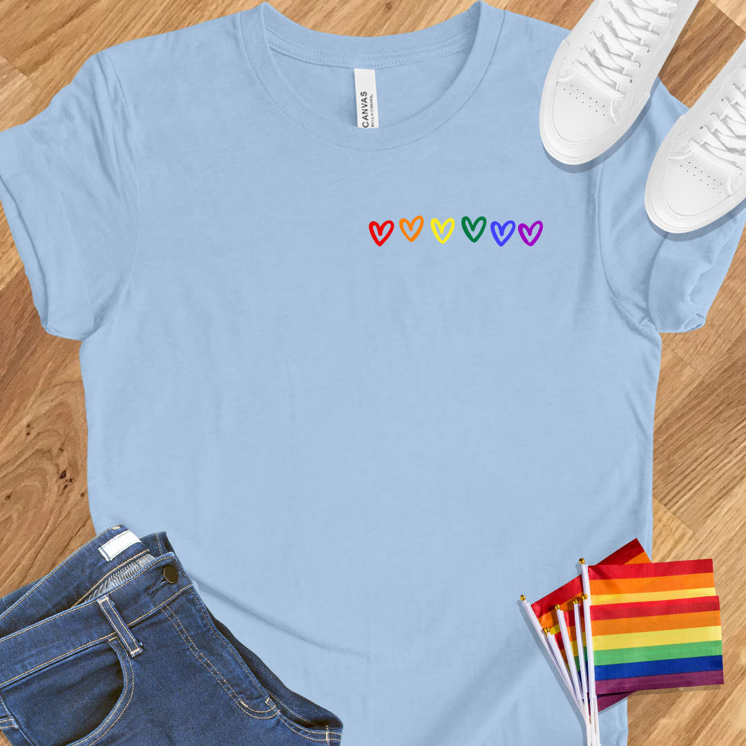 Rainbow Hearts Hollow small