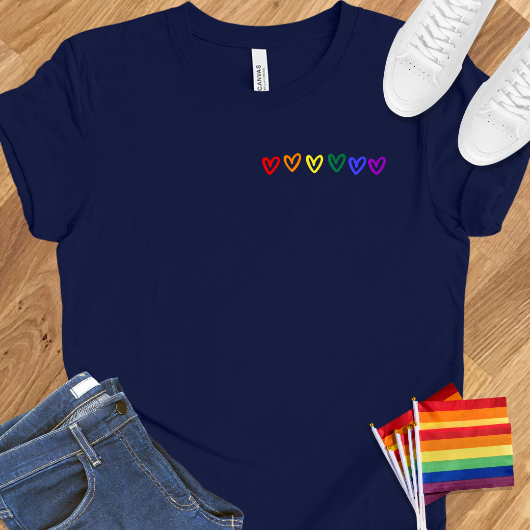 Rainbow Hearts Hollow small