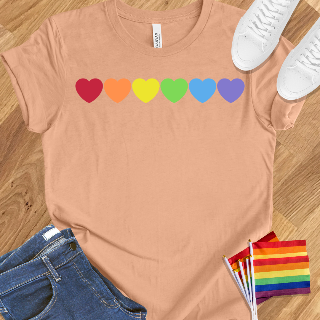 Rainbow Hearts