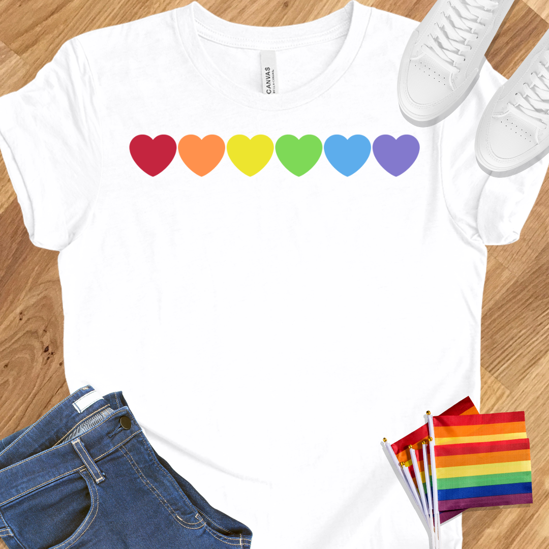 Rainbow Hearts