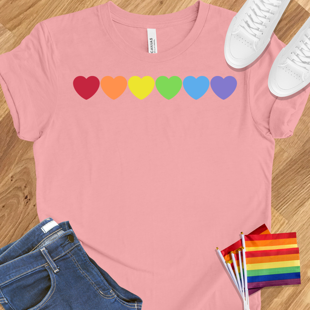 Rainbow Hearts