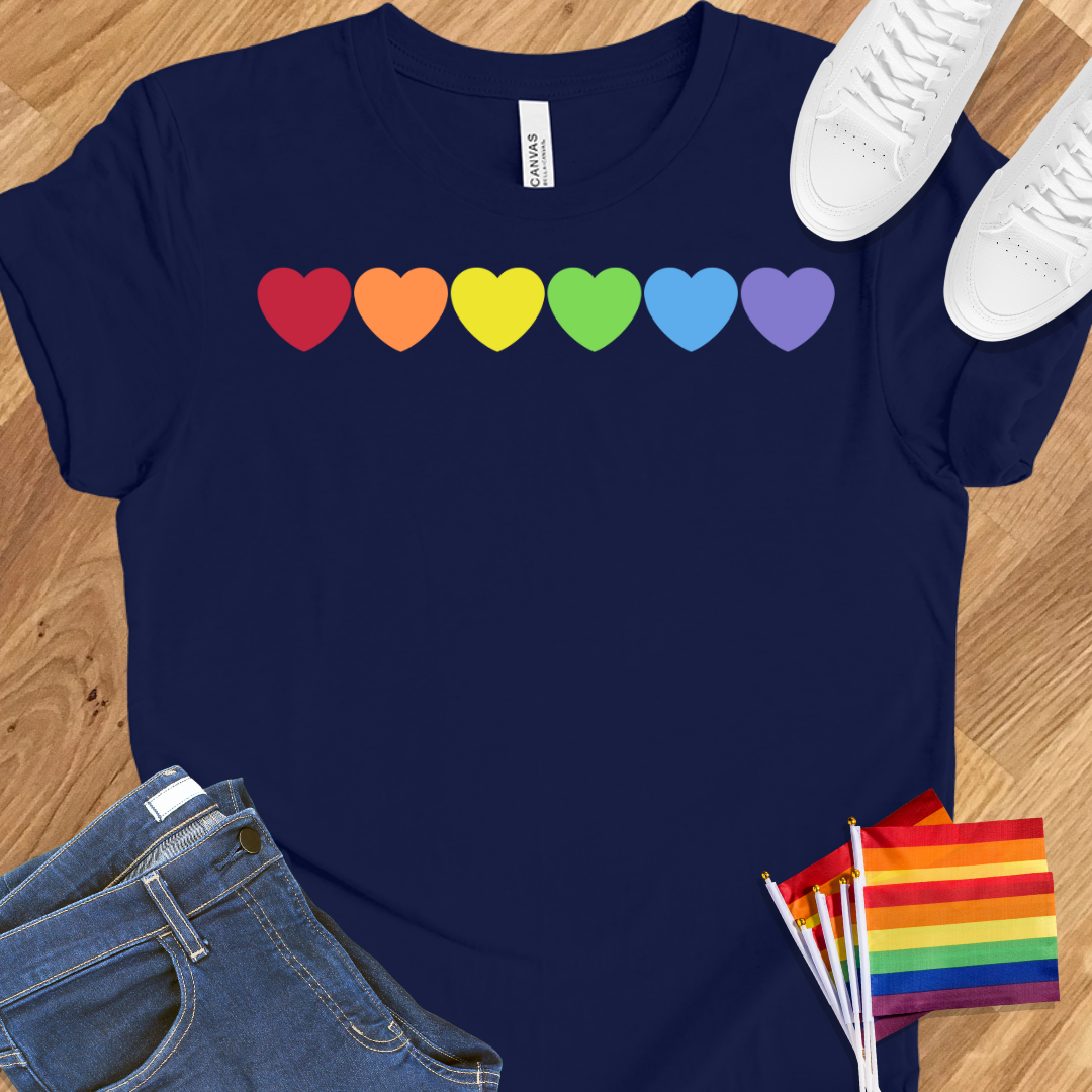 Rainbow Hearts