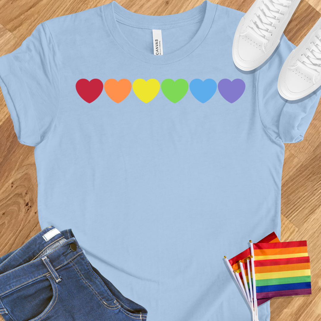 Rainbow Hearts