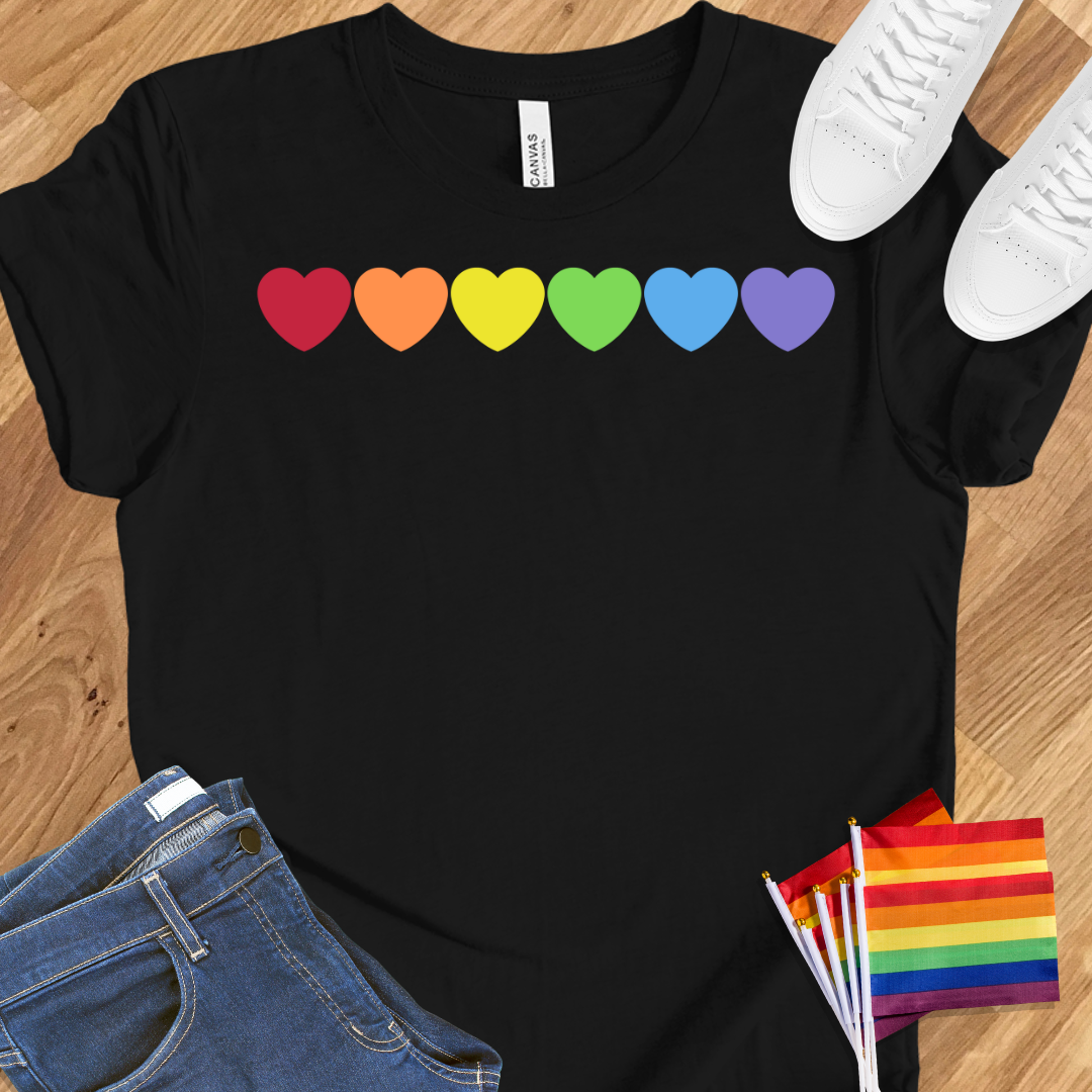 Rainbow Hearts