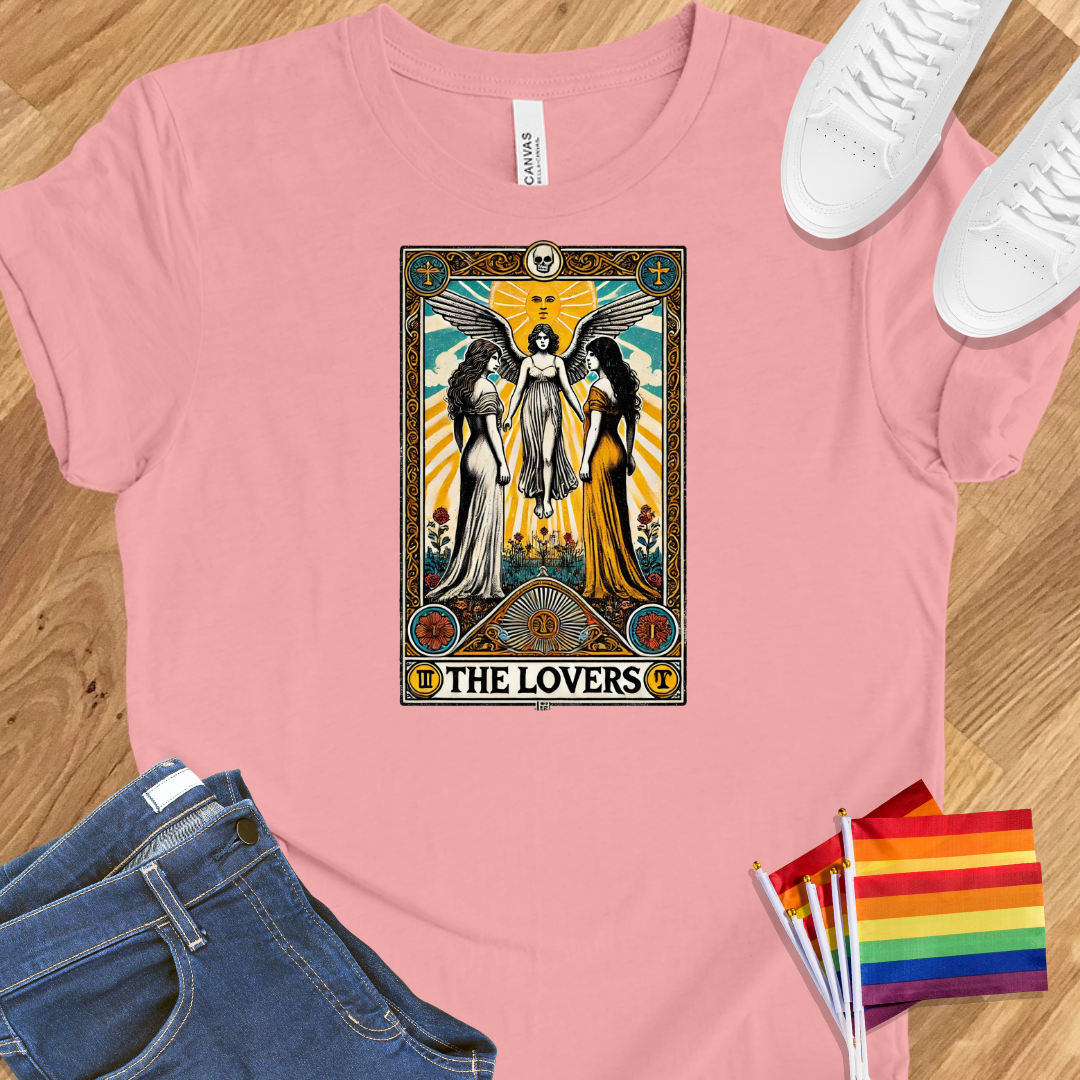 'The Lovers' Lesbian Tarot card