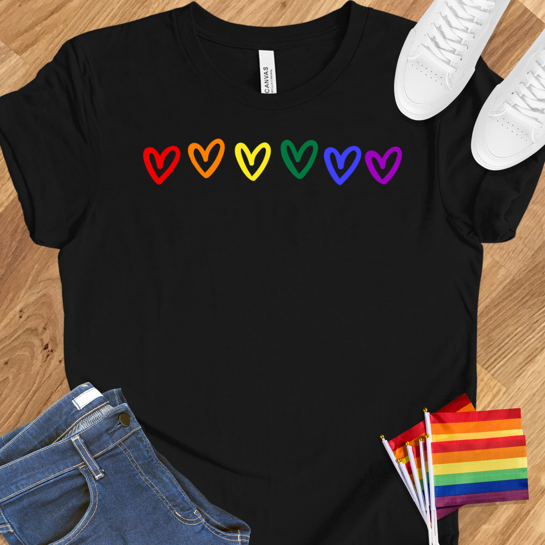 Rainbow Hearts Hollow