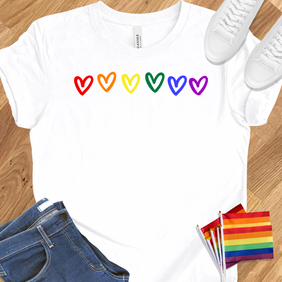 Rainbow Hearts Hollow