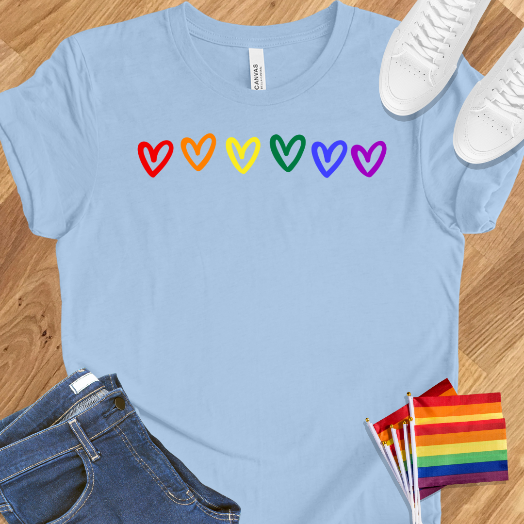 Rainbow Hearts Hollow