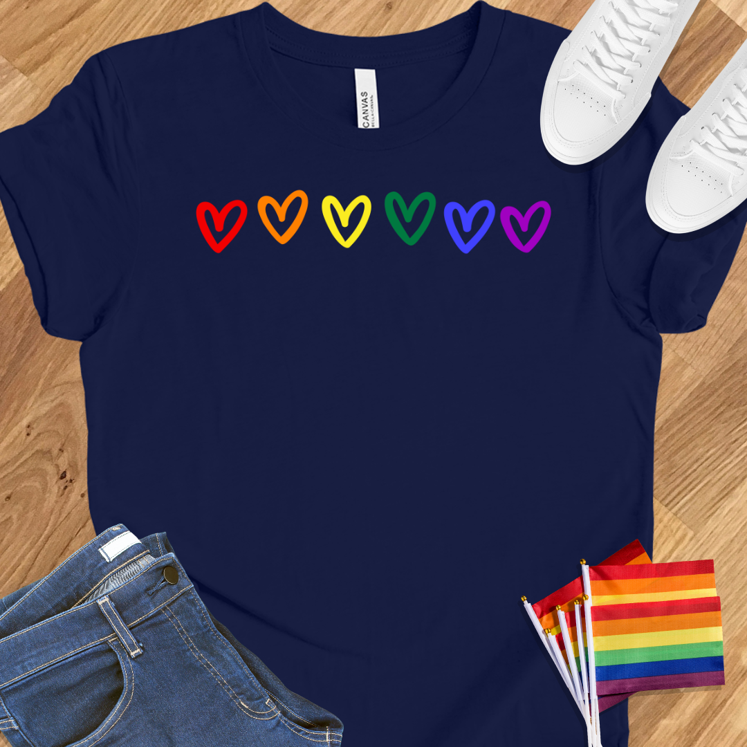 Rainbow Hearts Hollow