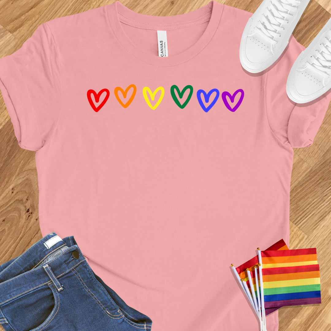 Rainbow Hearts Hollow