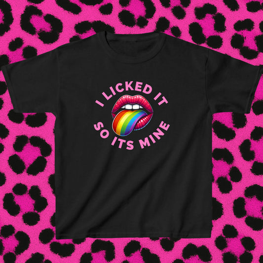 I licked it so its mine