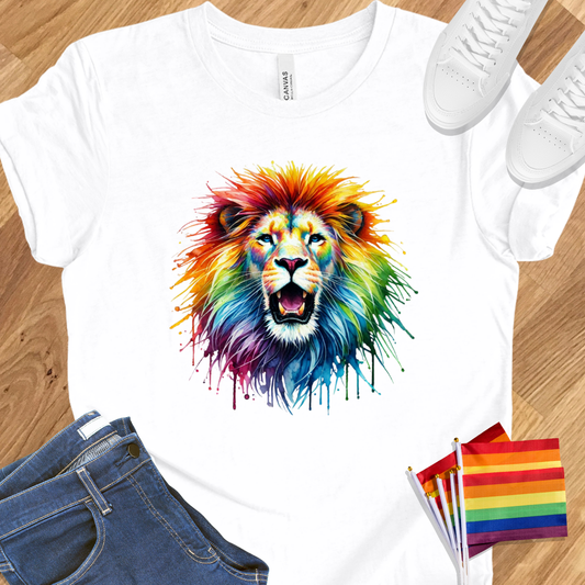 Big Rainbow lion pride