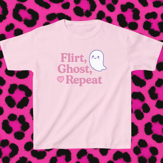 Flirt, ghost, repeat graphic