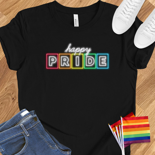 Happy Pride Neon