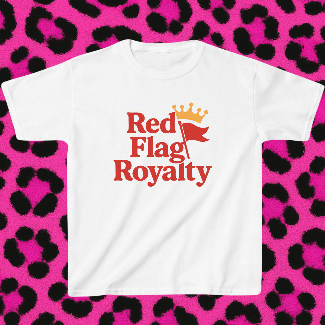 Red flag royalty graphic