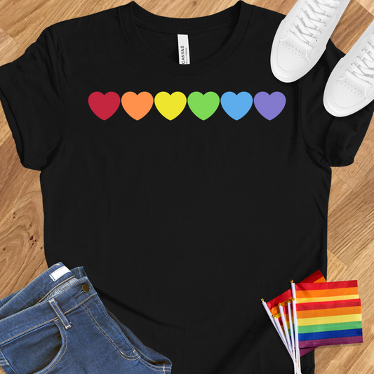 Rainbow Hearts